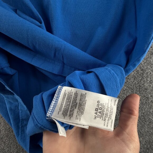 Brooks Brothers XL Blue Short Sleeve T Shirt Men Cotton Pocket Logo Adult - Picture 10 of 11